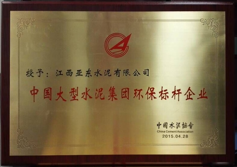 大型水泥集團環(huán)保標桿企業(yè)（江西亞東）