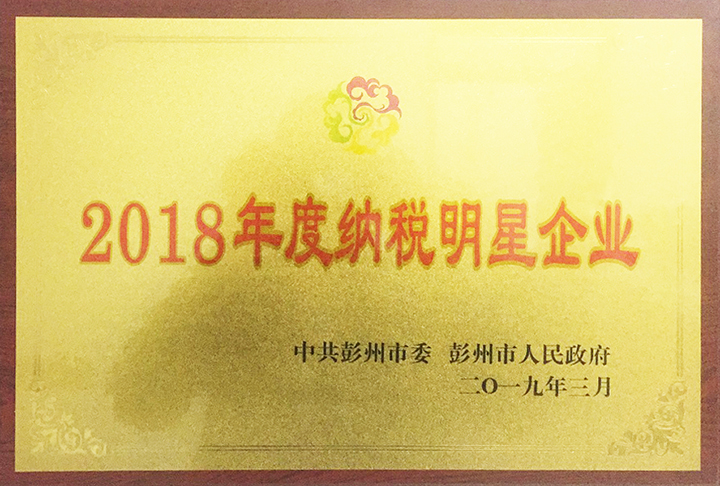 納稅明星企業(yè)（四川亞?wèn)|）